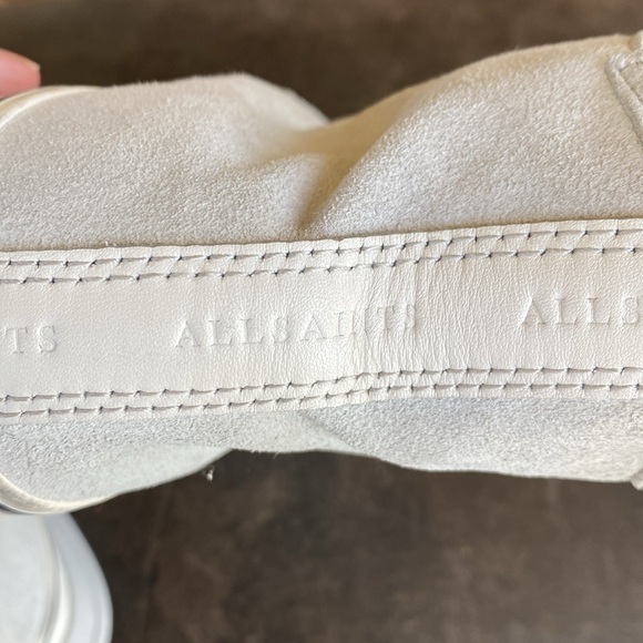 All Saints Suede Platform High Tops - Picture 6 of 7